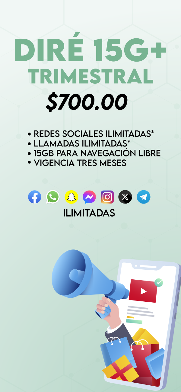 DIRE 15G + TRIMESTRAL
