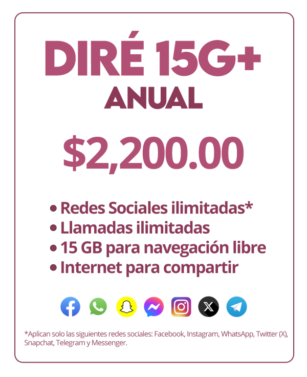 DIRE 15G + ANUAL