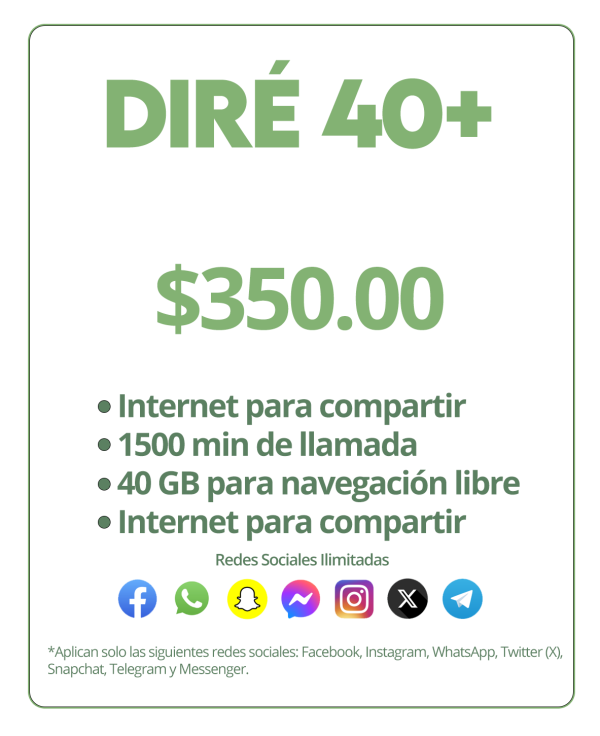 DIRE 40 +